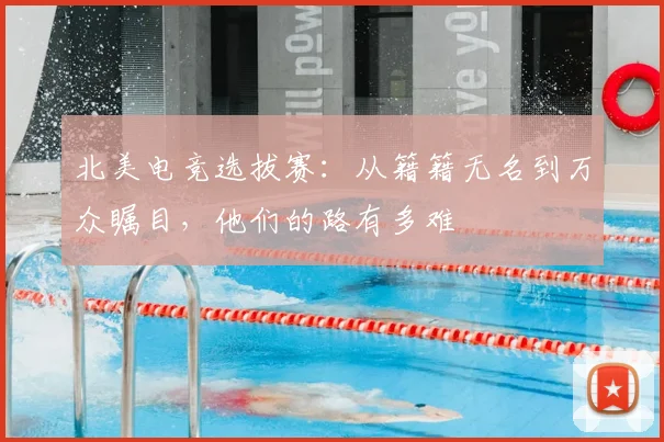 北美电竞选拔赛：从籍籍无名到万众瞩目，他们的路有多难